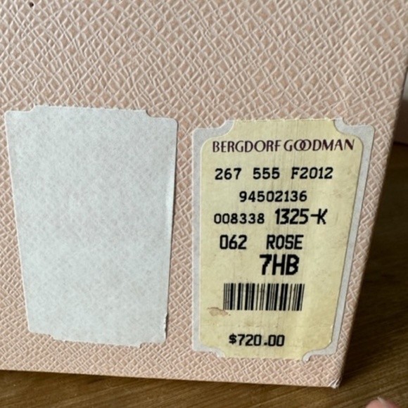 PRADA - ROSE PINK SUEDE ANKLE STRAP HEELS (SIZE 37.5 EU/ 7.5 US) (ORIG $720) - Picture 15 of 15